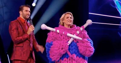 Knitting revealed as Claire Richards on The Masked Singer in double elimination