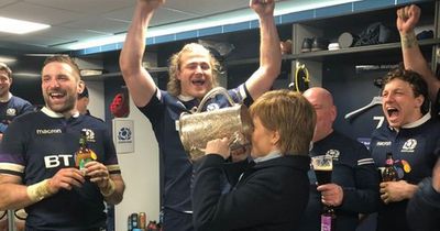 Nicola Sturgeon drinks in Scotland's Calcutta Cup success after sweet victory over England