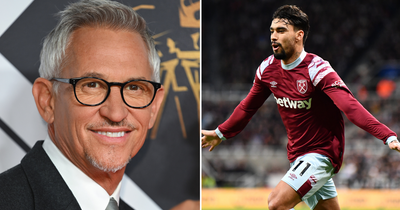 Gary Lineker delivers crisp pun after Lucas Paqueta equaliser vs Newcastle United