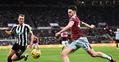 Declan Rice's honest St James' Park assessment after standout performance against Newcastle United