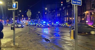 Major Edinburgh road locked down by police amid 'ongoing incident'