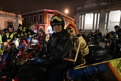 As pandemic fades, Guatemalan motorcyclists resume religious pilgrimage