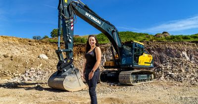 Scots mum becomes internet sensation by showing world her life as digger driver