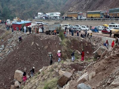 Himachal Pradesh: Bridge Collapses After Landslide In Chamba, Traffic Halted