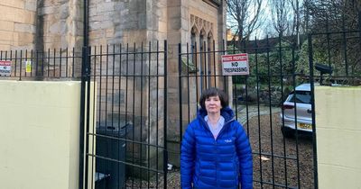 Edinburgh woman living in middle of graveyard locked in bitter row with council