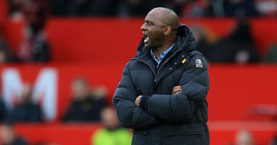 Patrick Vieira tells Crystal Palace what they must do to improve following Man United defeat