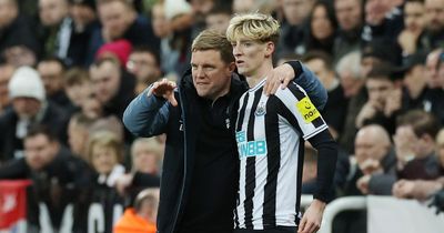 Anthony Gordon wastes no time impressing Newcastle supporters amid moment Eddie Howe will have loved