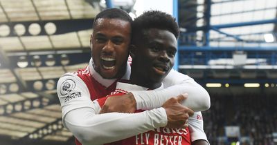 How Bukayo Saka and Gabriel Magalhaes reacted to Arsenal's loss against Everton