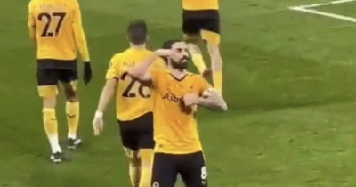 Ruben Neves appears to send Marcus Rashford message with celebration vs Liverpool