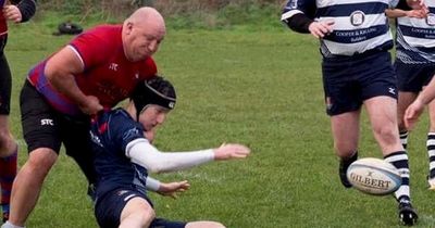 Rugby player's leg had to be cut open after little graze infected with dog poo