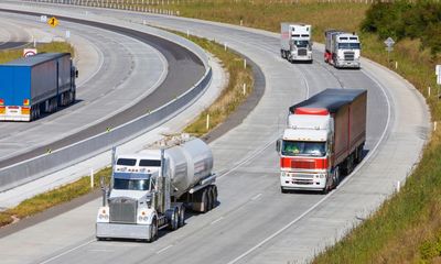 Labor urged to halve $8bn a year in fuel tax credits for trucks and heavy vehicles