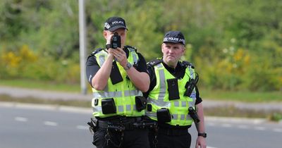 Police catch 16 Ayrshire drivers going over 30mph limit with one speeding at 56mph