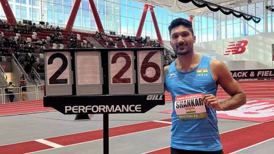 Tejaswin Shankar overcomes former world champion's challenge to win high jump gold in Boston