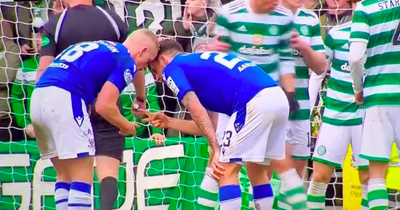 St Johnstone stars in comical Celtic 'rock, paper, scissors' decider as Cammy MacPherson gets better of Graham Carey