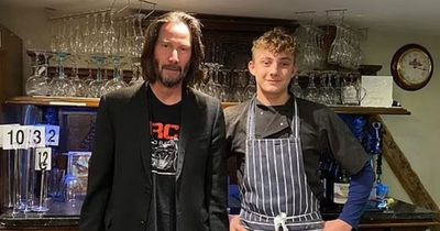 Keanu Reeves 'enjoys fish and chips for lunch' during surprise visit to Hertfordshire pub