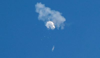 U.S. military says it is searching for remnants of Chinese spy balloon