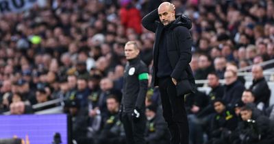 Pep Guardiola makes Arsenal admission after Man City lose to Tottenham
