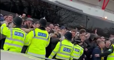 Furious Leeds United fans take out anger on City Ground car park after Nottingham Forest defeat