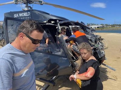 Helicopter crash survivor recalls attempt to warn pilot