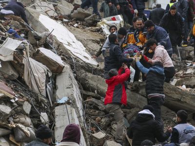 More than 1,000 are reported dead from an earthquake that has struck Turkey and Syria
