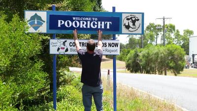 Poowong community changes town name to 'Pooright' for Gut Health Month