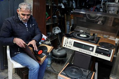 In West Bank, last vinyl repairman preserves musical heritage