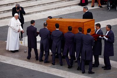 Pope says Church conservatives exploited death of ex-pope Benedict
