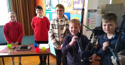 Lochrutton Primary pupils enjoy Burns Lunch