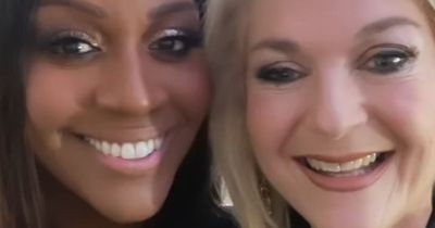 Vanessa Feltz parties at Alison Hammond's birthday bash following split from fiancé