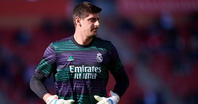 Real Madrid handed Thibaut Courtois injury scare ahead of Liverpool Champions League tie