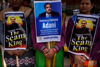 Adani woes spur protests as stock turmoil turns political