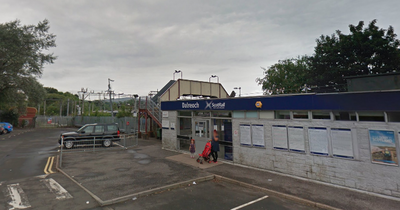 Man dies at Scots train station as emergency services lock down scene