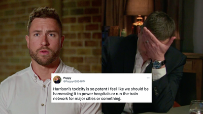 The Internet Would Rather Have A Date With A Toaster In The Bath Than Listen To Harrison On MAFS