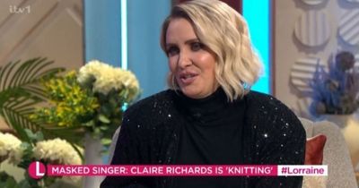 The Masked Singer's Claire Richards shares tiny clue which made daughter guess she was Knitting before she'd sung a note