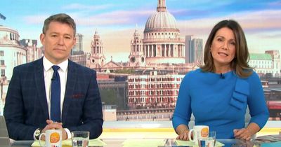 Susanna Reid forced to explain Ben Shephard's early appearance on Good Morning Britain as fans complain over 'cringeworthy' scenes