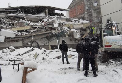 Severe weather hampers earthquake rescuers in Turkey and Syria