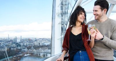 London Eye offering two romantic trips around Valentine's Day