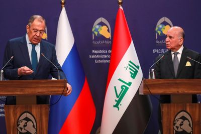 Lavrov in Iraq to discuss US sanctions over Ukraine