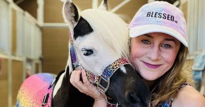 Trainer fed up of 'boring' outfits creates matching designs for riders and their horses