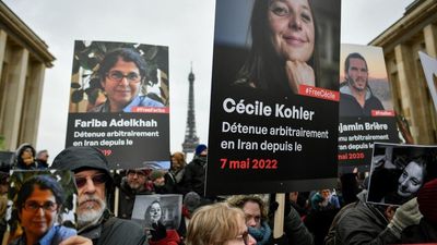 Frenchman imprisoned in Iran for spying goes on hunger strike