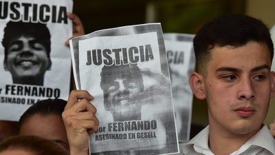 Watch: Eight Argentina rugby players hear sentence in trial for Fernando Baez’s murder