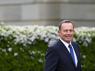 Abbott joins contrarian climate think tank