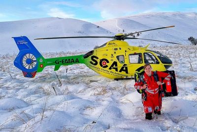 Scotland's Charity Air Ambulance service records busiest year ever
