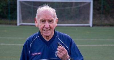 Great grandad and Britain's 'oldest referee' has no plans to end hobby at age of 89