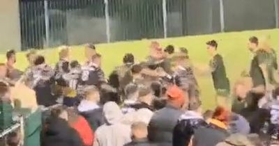 Punches thrown as major brawl erupts in Welsh rugby match