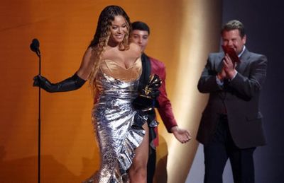 Beyoncé criticised for dedicating Grammy to the ‘queer community’ after $24m gig in Dubai