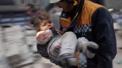 Syrian toddler pulled from rubble of home after earthquake shatters her family