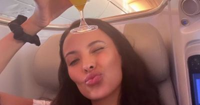 Love Island's Maya Jama posts cryptic message and jets off on girls' getaway