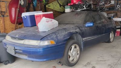 Watch a Filthy Subaru SVX Get Its First Wash Since 2008