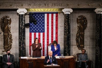 Biden aims to sway a sceptical nation at State of the Union as polls show him under water